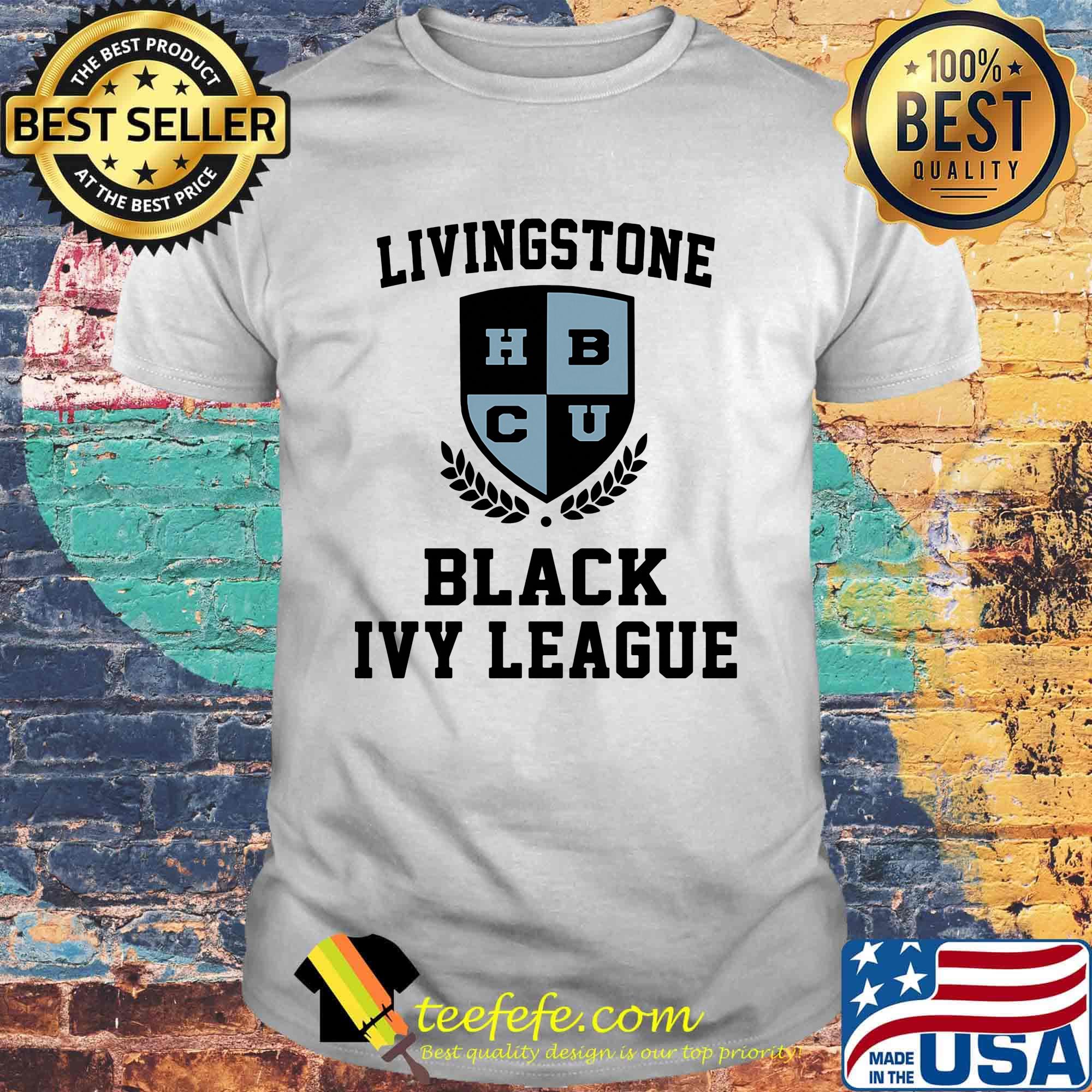 Livingstone hbcu black ivy league shirt