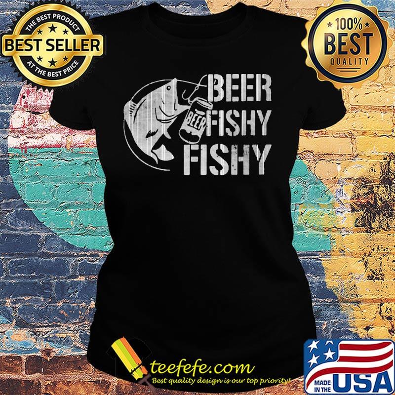Lon Beer Fishy Hook Black Shirt Ladies tee Lon Beer Fishy Hook Black Shirt Ladies tee