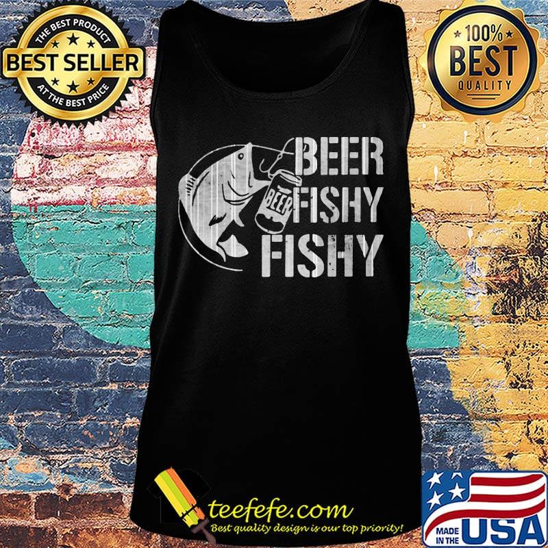 Lon Beer Fishy Hook Black Shirt Tank top Lon Beer Fishy Hook Black Shirt Tank top