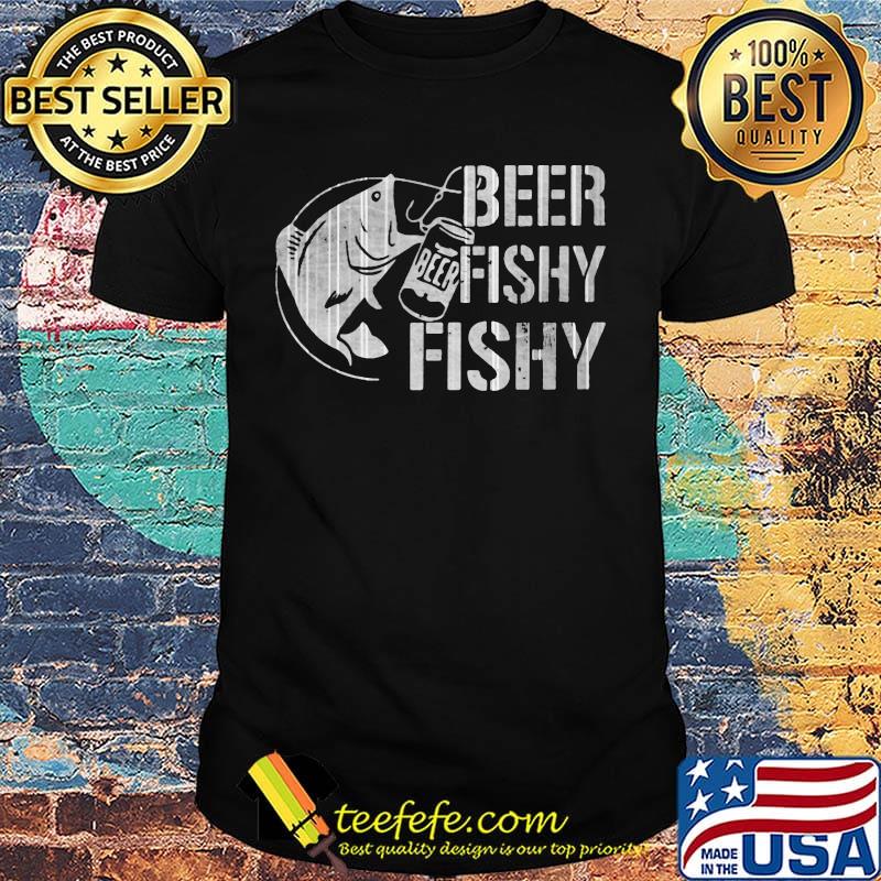 Lon Beer Fishy Hook Black Shirt
