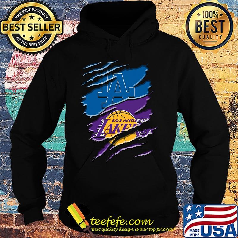 Los angeles dodgers and los angeles lakers s Hoodie Los angeles dodgers and los angeles lakers s Hoodie