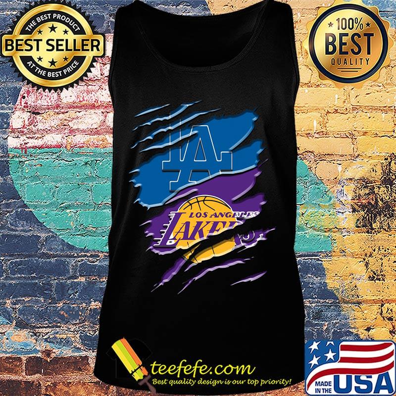 Los angeles dodgers and los angeles lakers s Tank top Los angeles dodgers and los angeles lakers s Tank top
