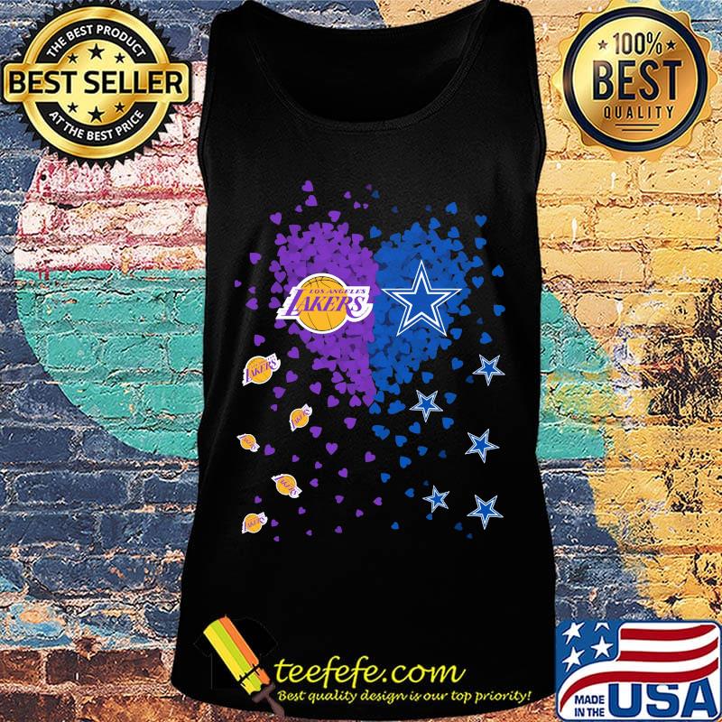 Los Angeles Lakers and Dallas Cowboy true love never dies s Tank top Los Angeles Lakers and Dallas Cowboy true love never dies s Tank top