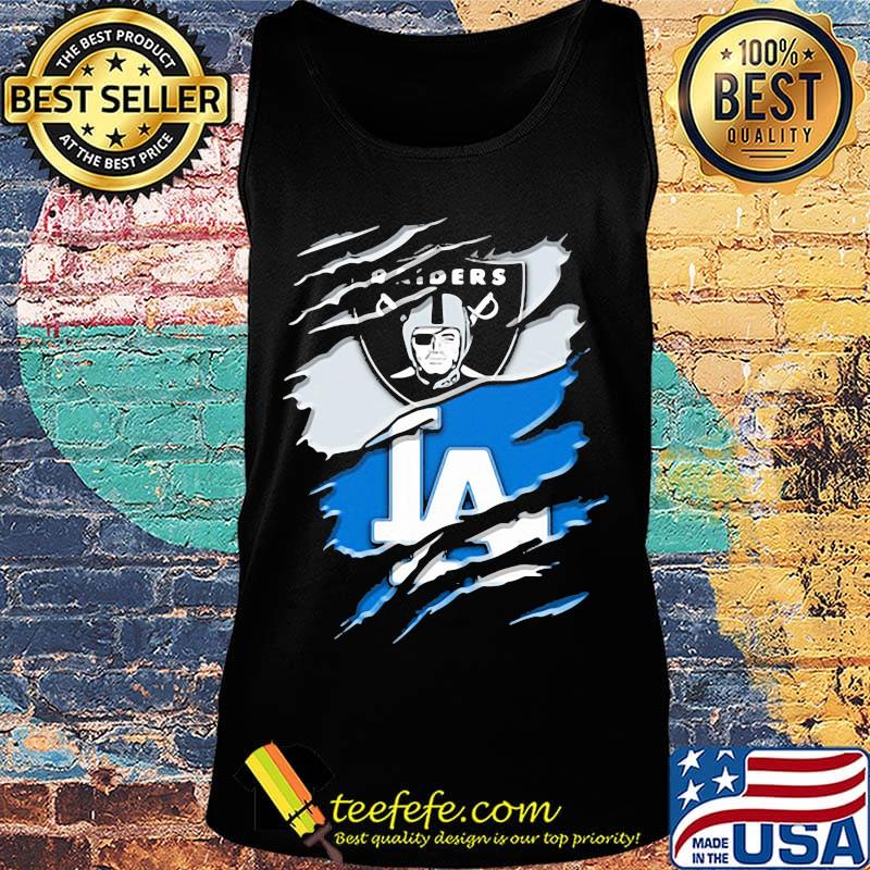 Los angeles raiders and los angeles dodgers s Tank top Los angeles raiders and los angeles dodgers s Tank top