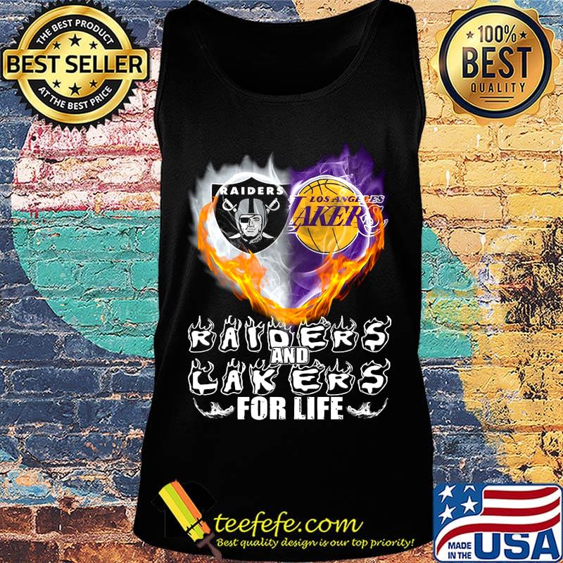 Los angeles raiders and los angeles lakers for life heart s Tank top Los angeles raiders and los angeles lakers for life heart s Tank top