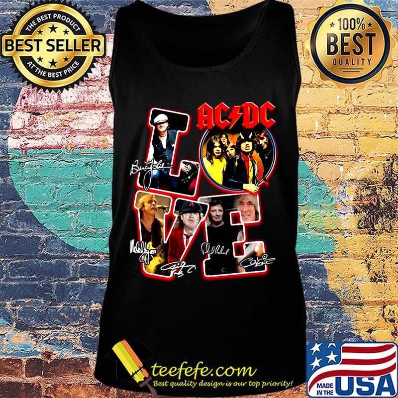 Love AC DC signature s Tank top Love AC DC signature s Tank top