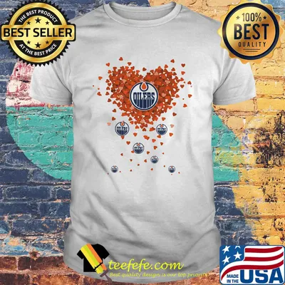 Love edmonton oilers hearts shirt