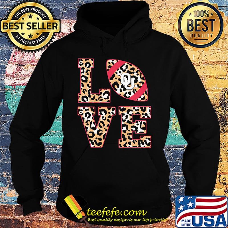 Love oklahoma sooners football leopard s Hoodie Love oklahoma sooners football leopard s Hoodie
