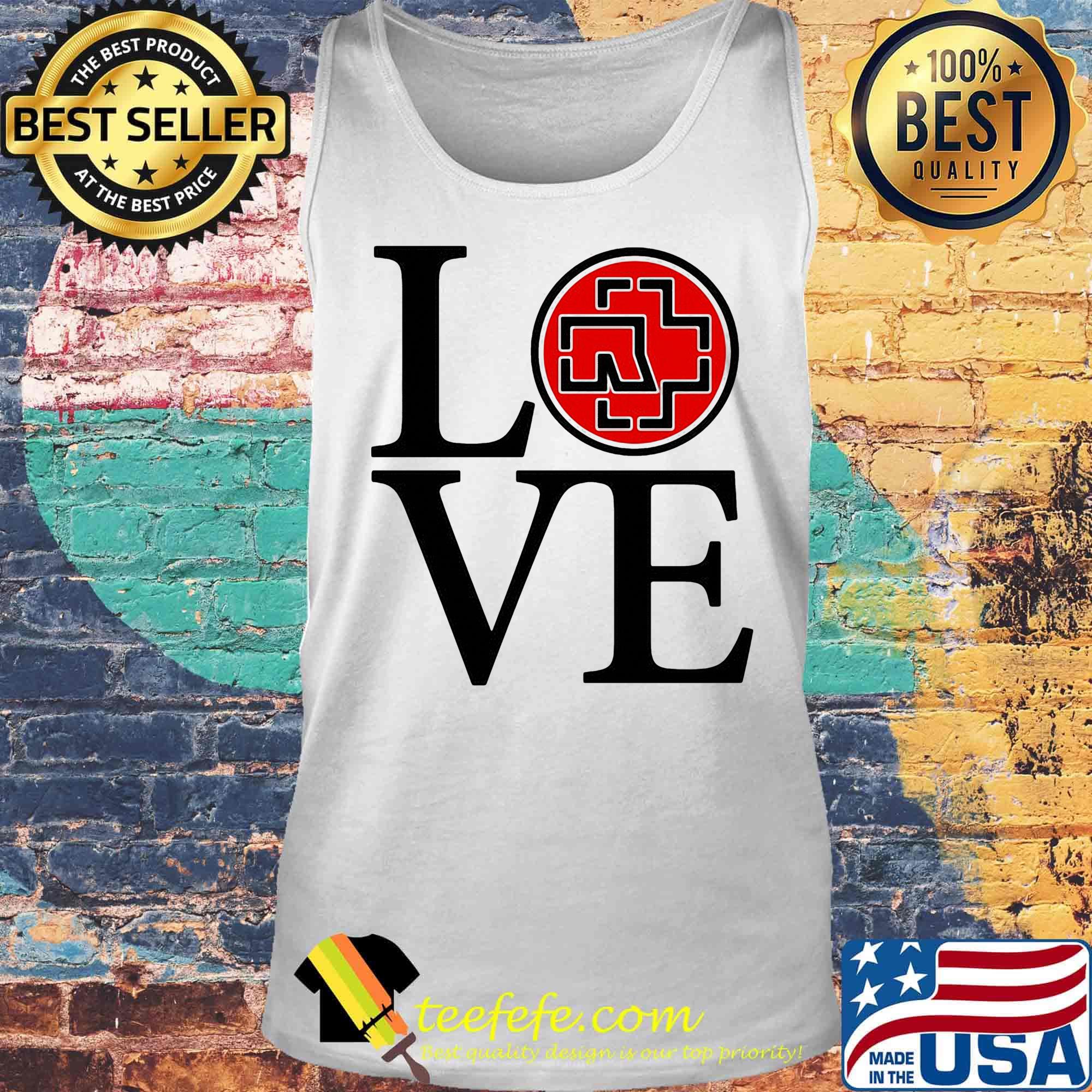 Love rammstein band logo s Tank top Love rammstein band logo s Tank top
