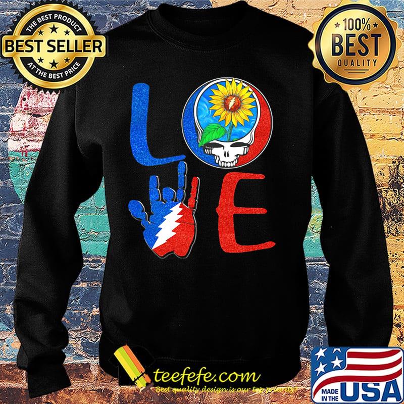 Love sunflower grateful dead diamond s Sweater Love sunflower grateful dead diamond s Sweater
