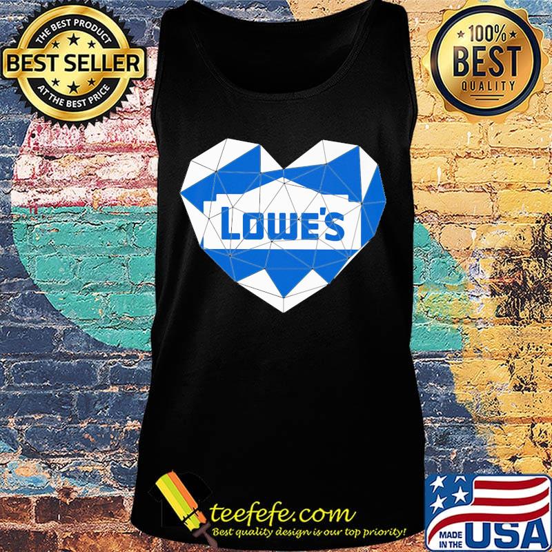 Lowe's logo heart diamond s Tank top Lowe's logo heart diamond s Tank top