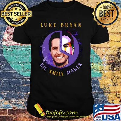 Luke bryan big smile maker shirt