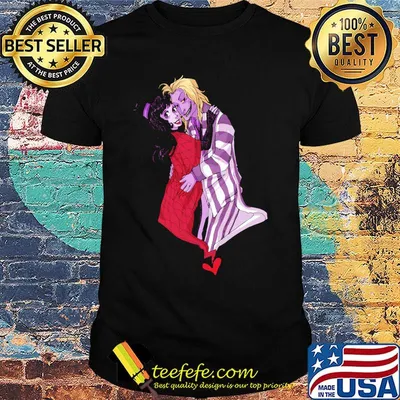Lydia beetlejuice heart cartoon shirt