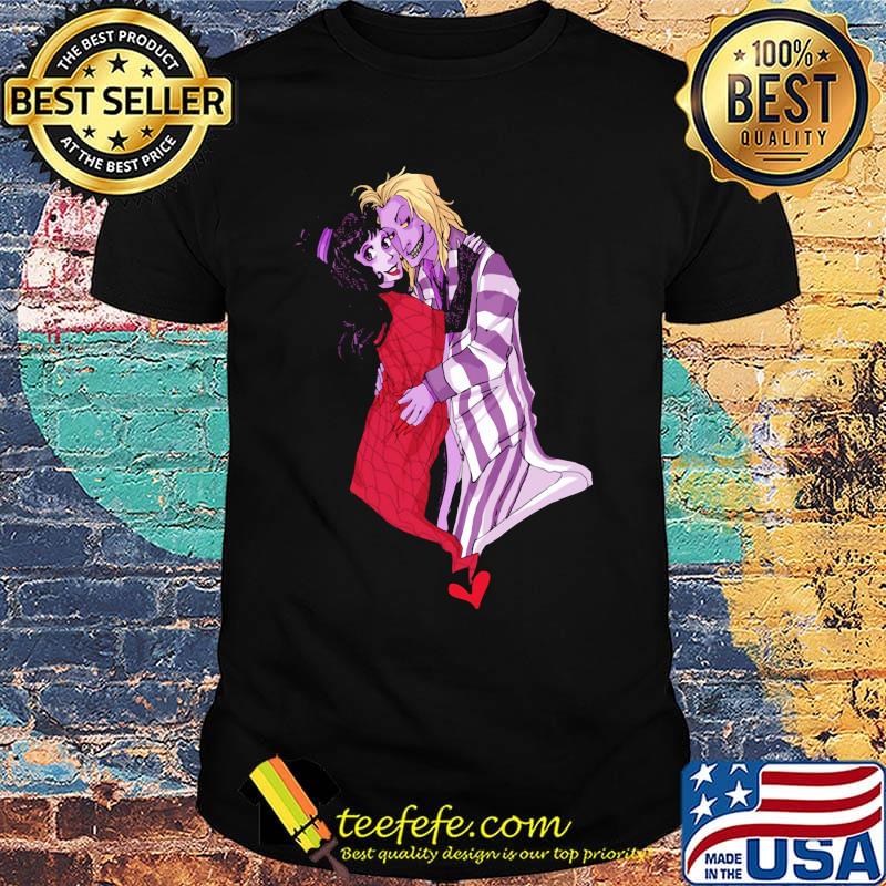 Lydia beetlejuice heart cartoon shirt