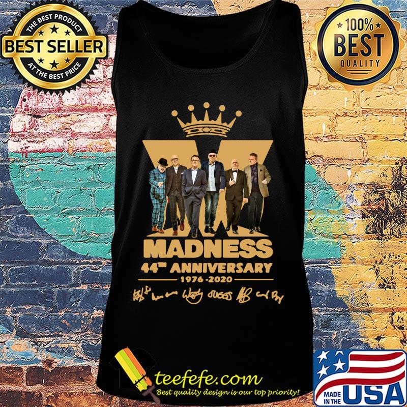Madness 44th anniversary 1976 2020 characters signatures s Tank top Madness 44th anniversary 1976 2020 characters signatures s Tank top