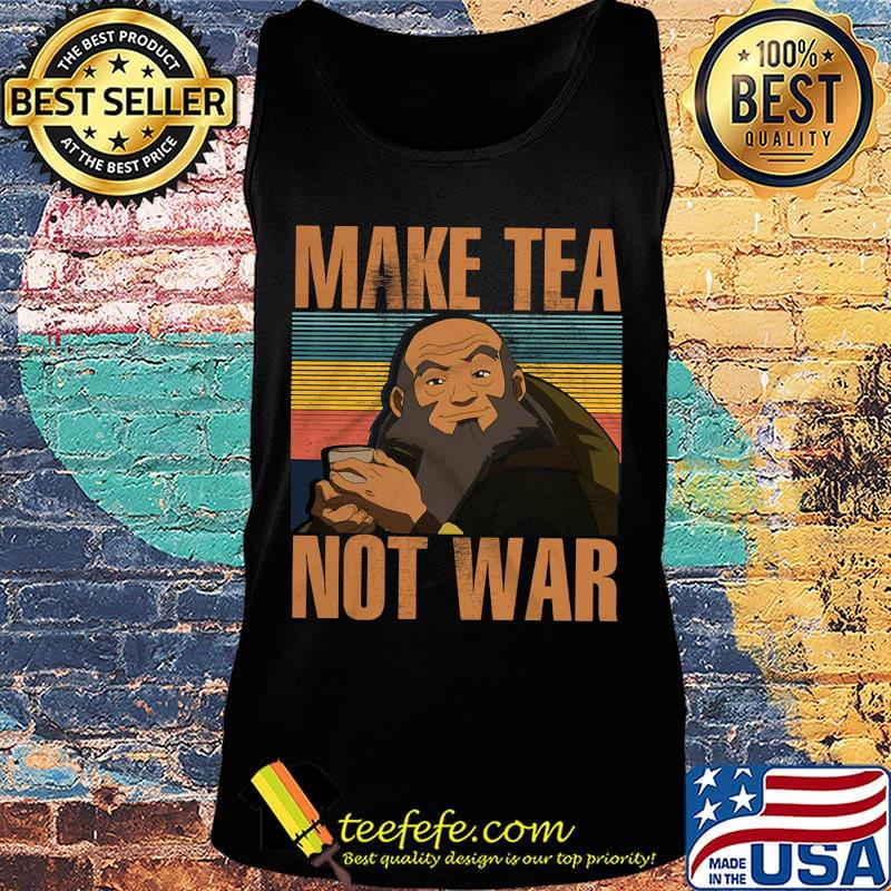 Make tea not war vintage retro man s Tank top Make tea not war vintage retro man s Tank top
