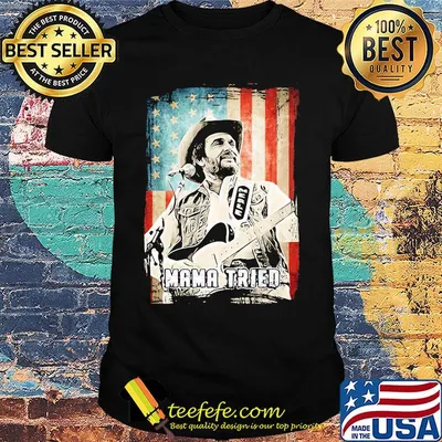 Mama tried playing guitar american flag independence day shirt