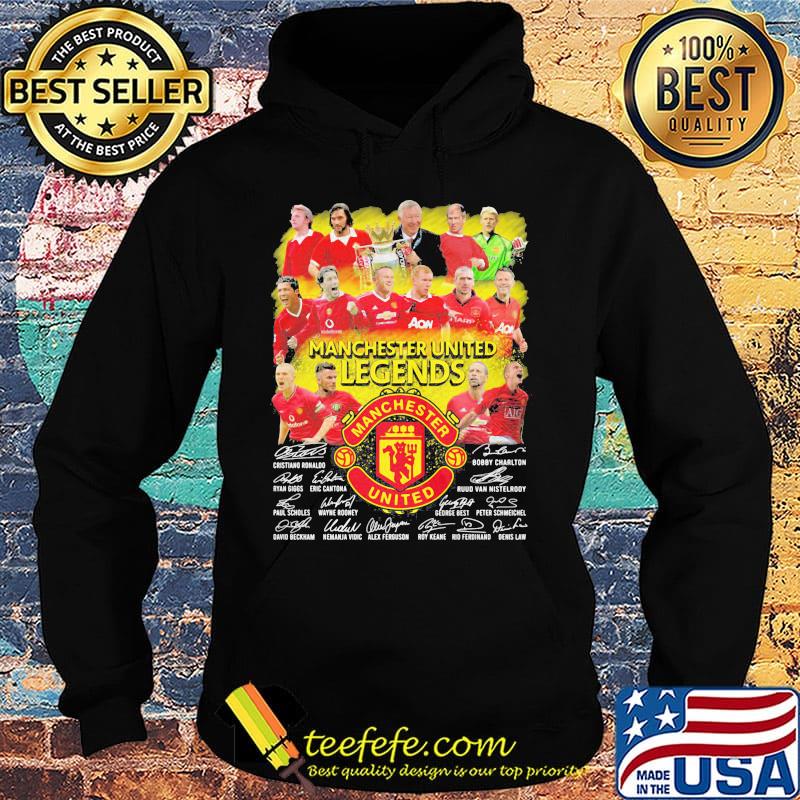 Manchester united legends players signatures s Hoodie Manchester united legends players signatures s Hoodie