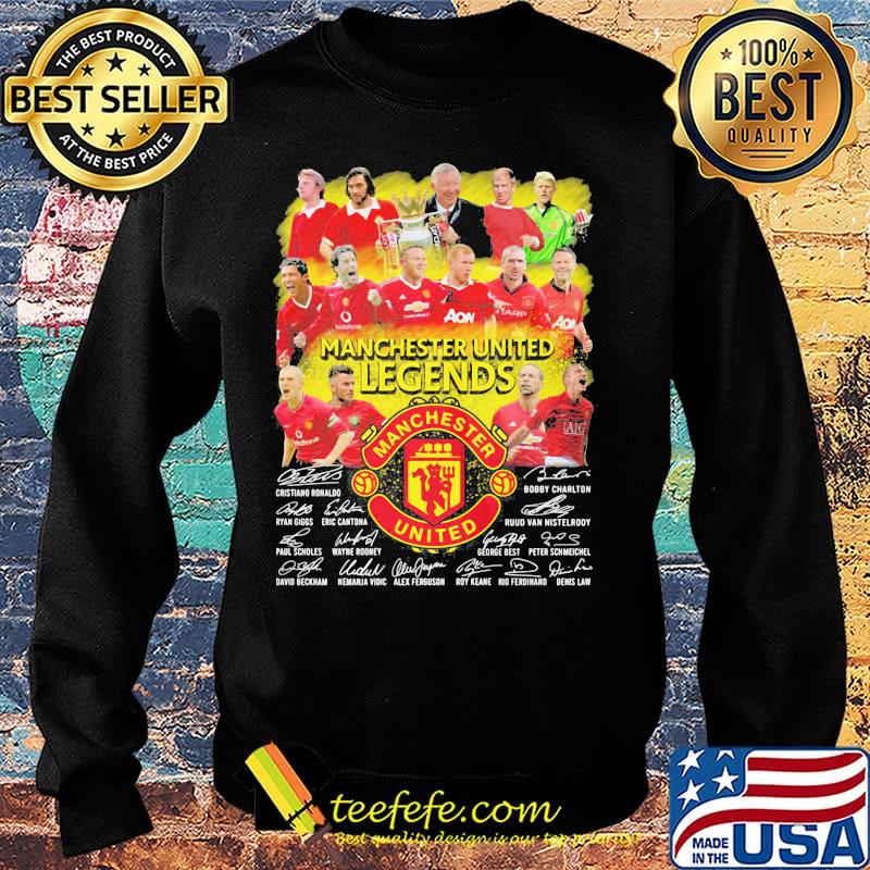 Manchester united legends players signatures s Sweater Manchester united legends players signatures s Sweater