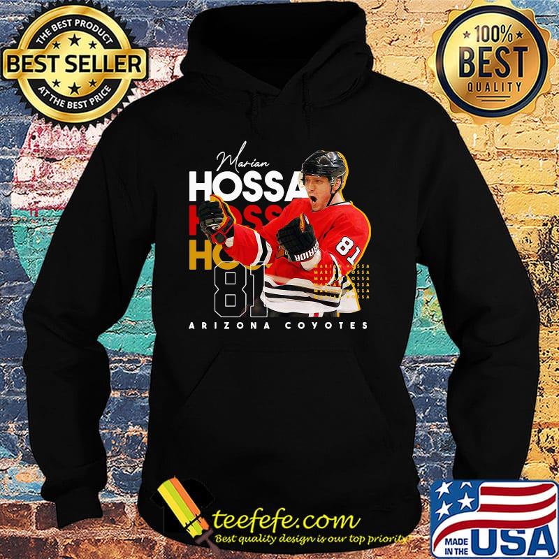 Marian hossa 69 arizona ice hockey winger s Hoodie Marian hossa 69 arizona ice hockey winger s Hoodie