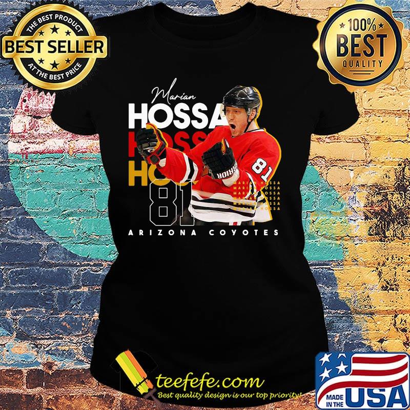Marian hossa 69 arizona ice hockey winger s Ladies tee Marian hossa 69 arizona ice hockey winger s Ladies tee