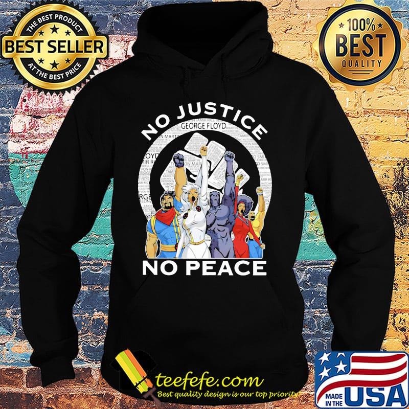 Marvel heroes no justice no peace black lives matter s Hoodie Marvel heroes no justice no peace black lives matter s Hoodie