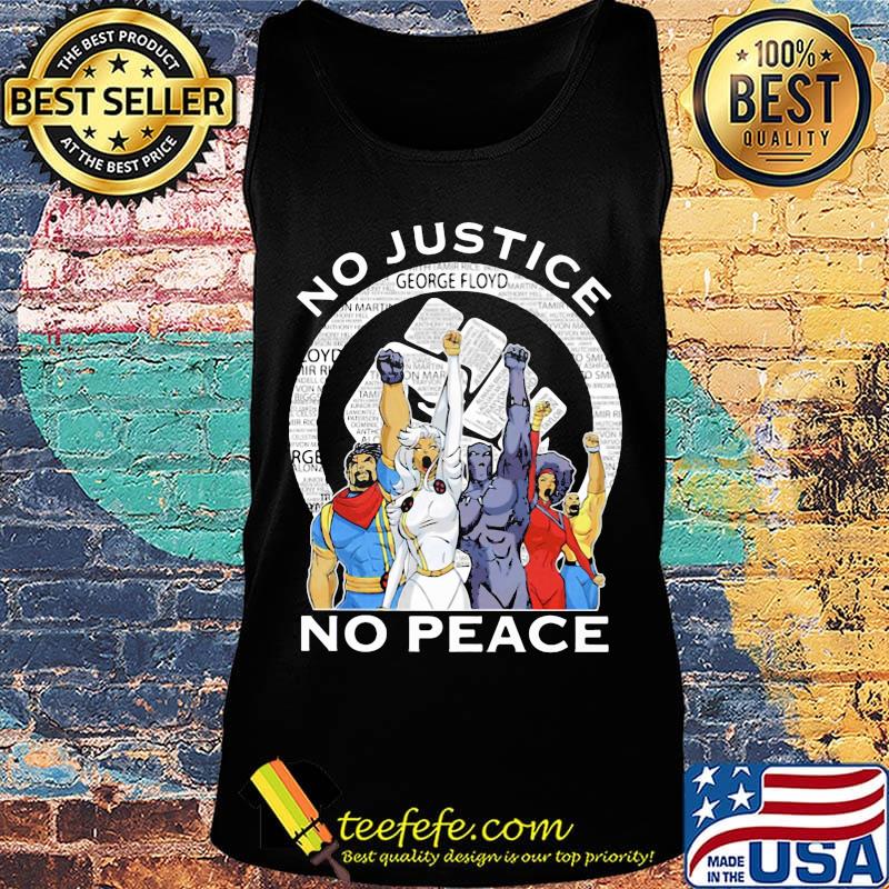 Marvel heroes no justice no peace black lives matter s Tank top Marvel heroes no justice no peace black lives matter s Tank top