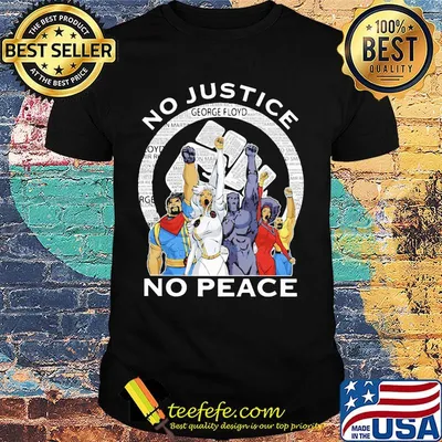 Marvel heroes no justice no peace black lives matter shirt