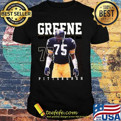 Mean greene 75 pittsburgh football player shirt
