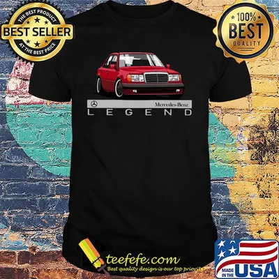 Mercedes benz legend logo shirt