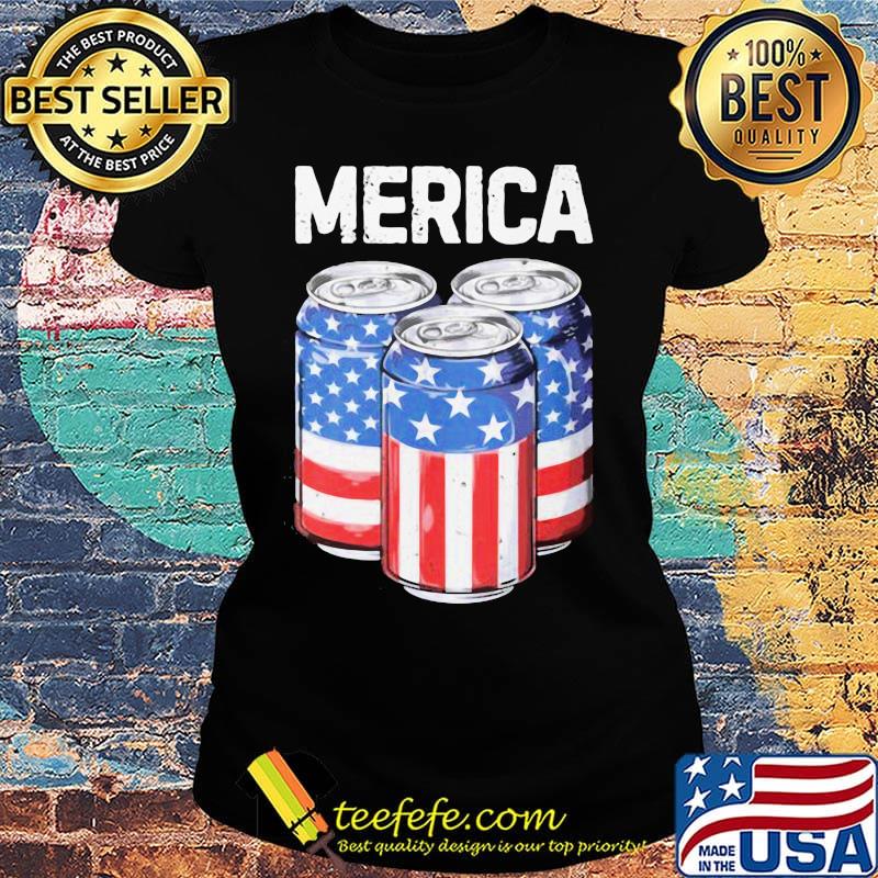 Merica Water Cans American Shirt Ladies tee Merica Water Cans American Shirt Ladies tee