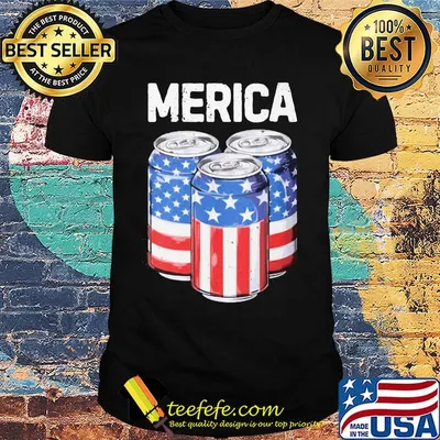 Merica Water Cans American Shirt