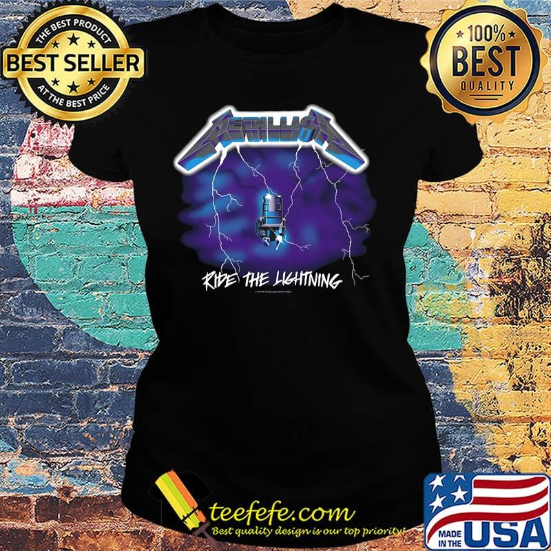 Metallica ride the lightning s Ladies tee Metallica ride the lightning s Ladies tee