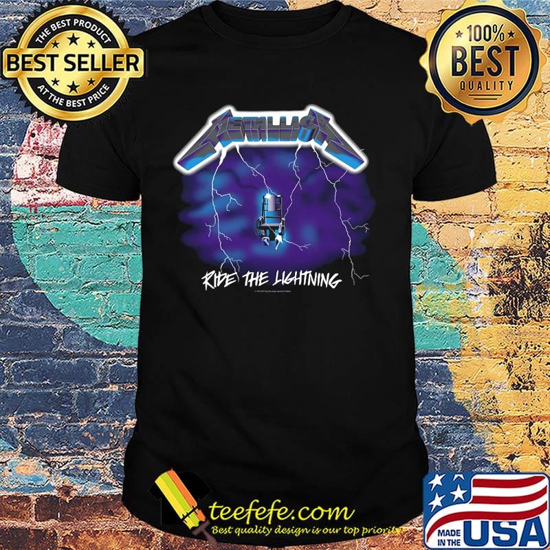 Metallica ride the lightning shirt Metallica ride the lightning shirt