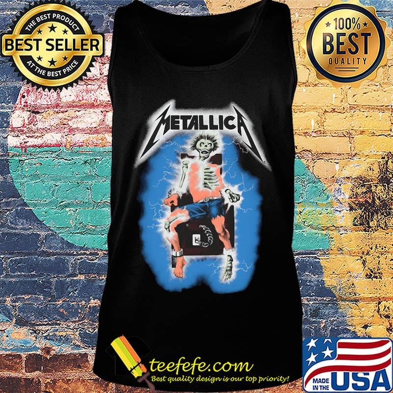 Metallica skeleton ride the lightning s Tank top Metallica skeleton ride the lightning s Tank top