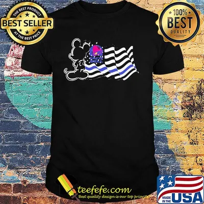 Mickey Mouse Bell Taco American flag shirt