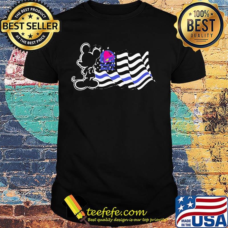 Mickey Mouse Bell Taco American flag shirt Mickey Mouse Bell Taco American flag shirt