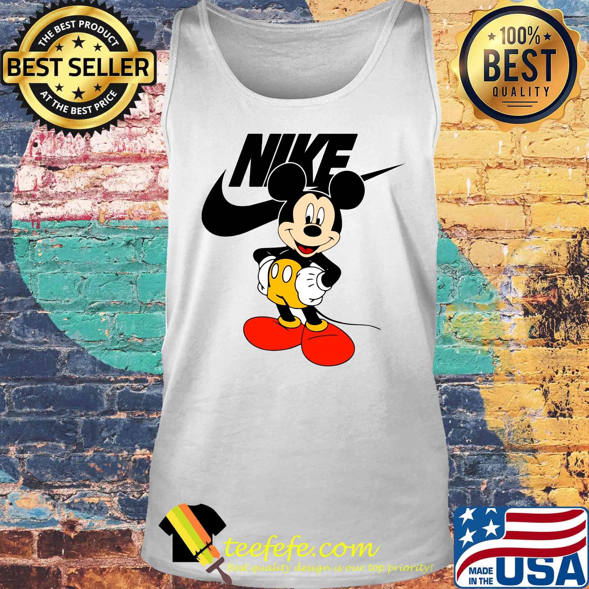 Mickey mouse nike logo s Tank top Mickey mouse nike logo s Tank top
