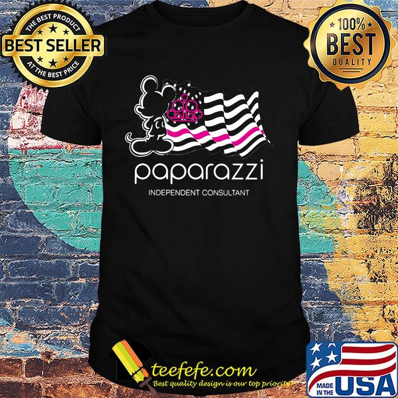 Mickey Mouse Paparazzi independent consultant American flag shirt