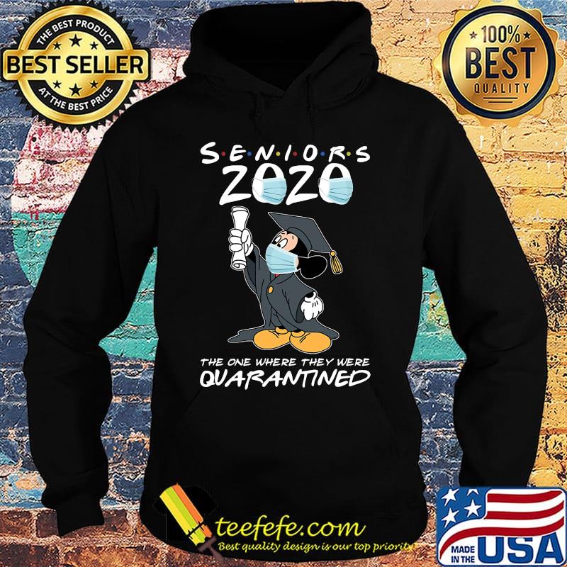 Mickey mouse seniors 2020 mask the one where they were quarantined s Hoodie Mickey mouse seniors 2020 mask the one where they were quarantined s Hoodie