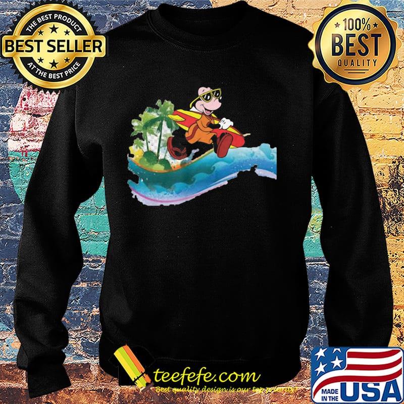 Mickey mouse surfing the beach s Sweater Mickey mouse surfing the beach s Sweater