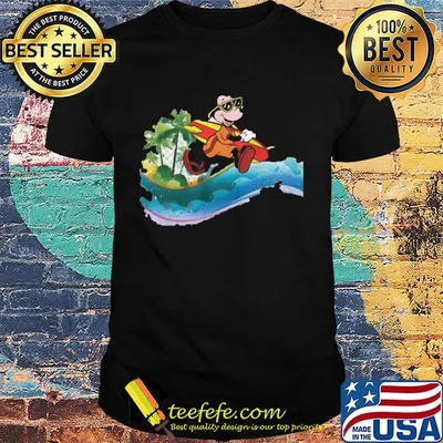 Mickey mouse surfing the beach shirt