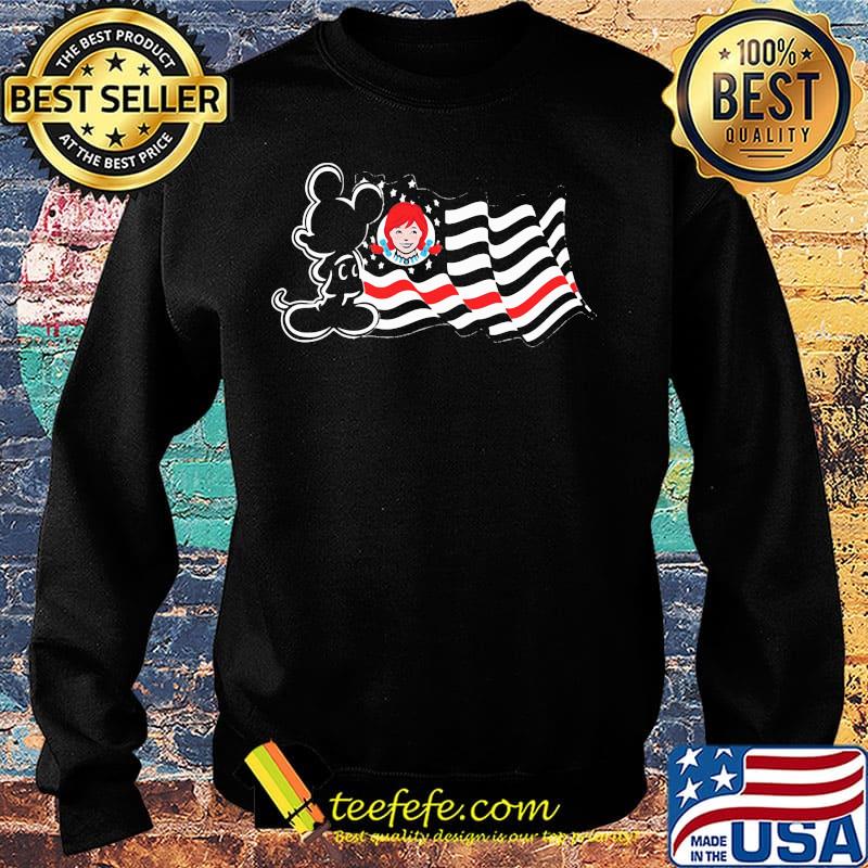 Mickey Mouse Wendy American flag s Sweater Mickey Mouse Wendy American flag s Sweater