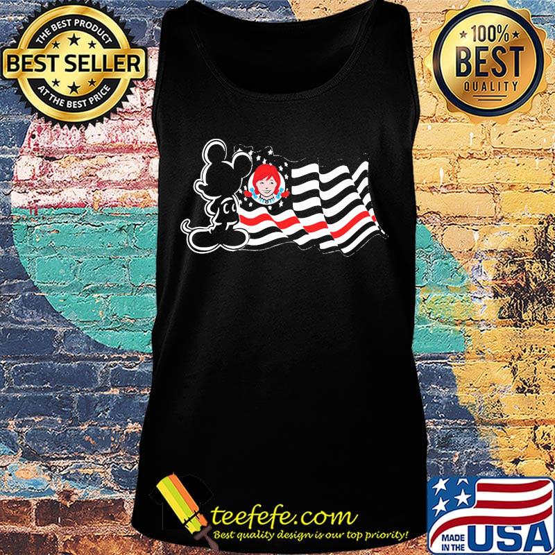 Mickey Mouse Wendy American flag s Tank top Mickey Mouse Wendy American flag s Tank top