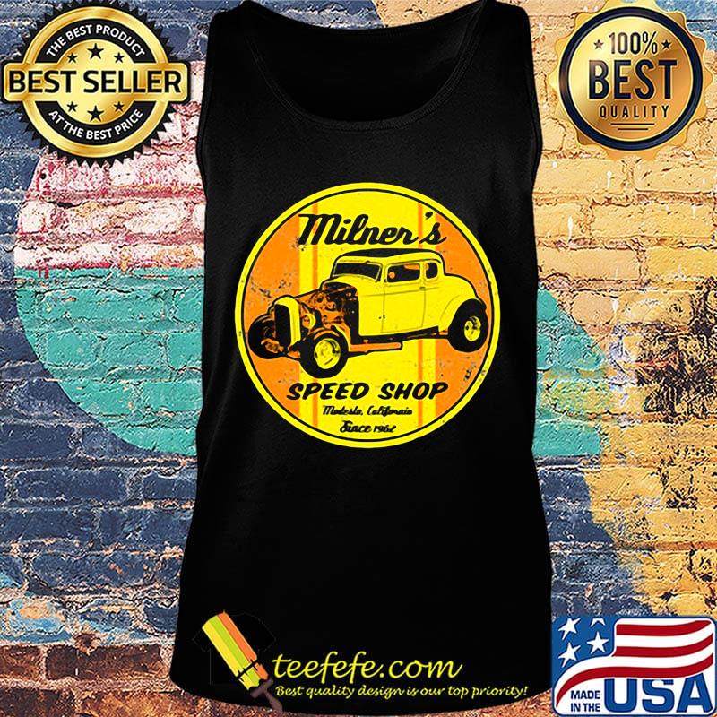 Milner's speed shop miles california since 1962 s Tank top Milner's speed shop miles california since 1962 s Tank top