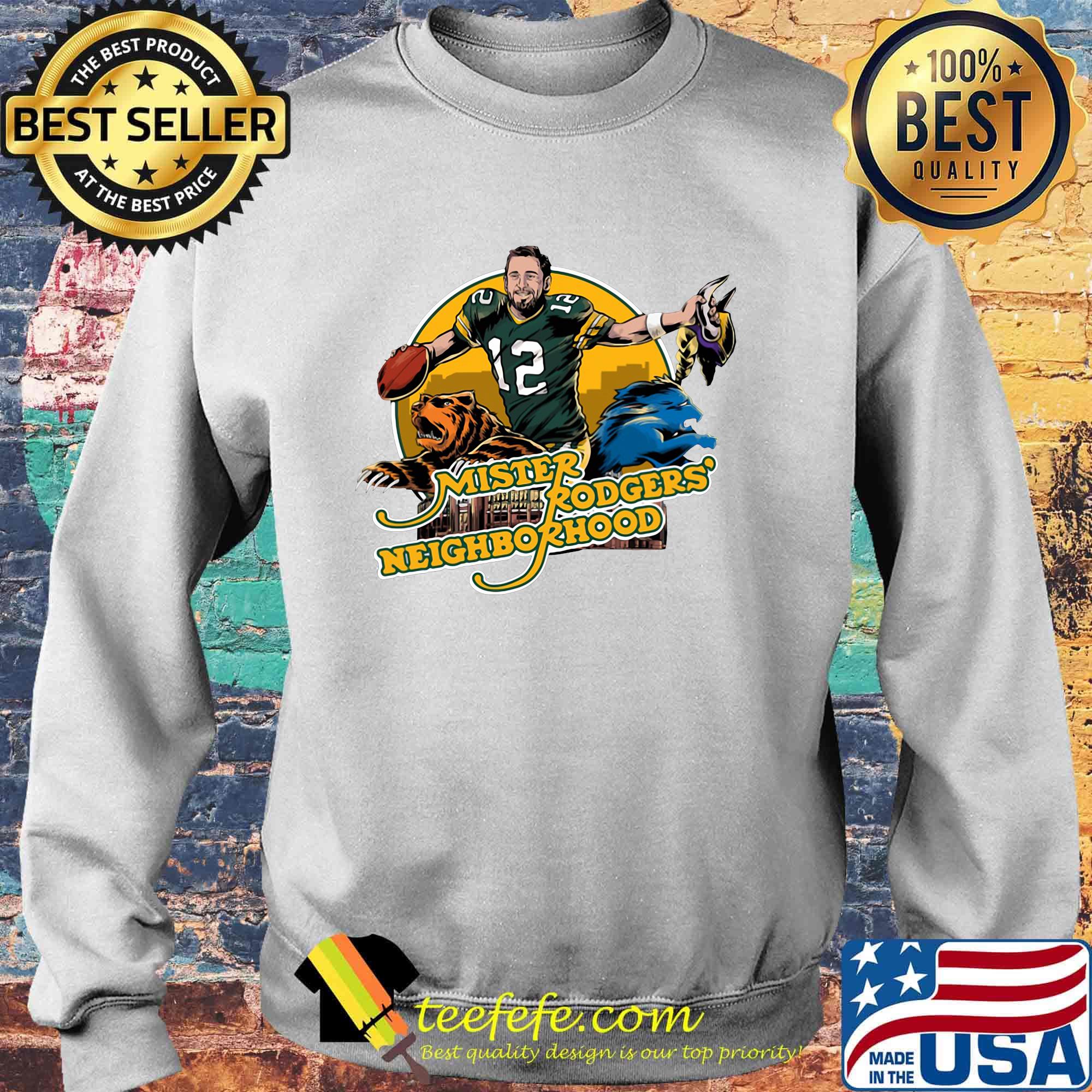 Mister rodgers neighborhood minnesota vikings football team s Sweater Mister rodgers neighborhood minnesota vikings football team s Sweater