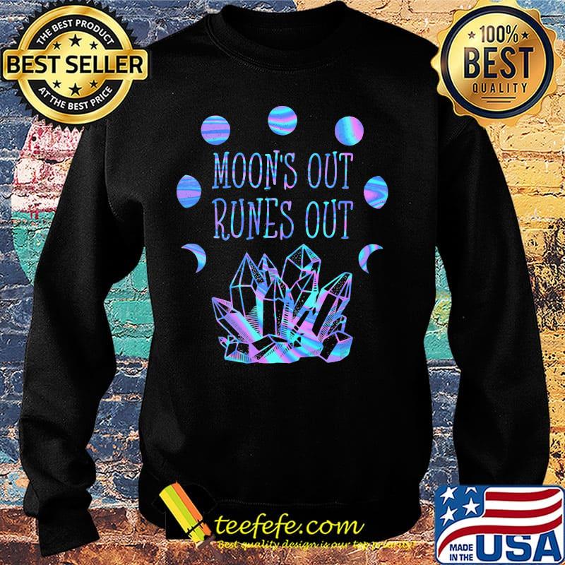 Moon's out runes out diamond s Sweater Moon's out runes out diamond s Sweater