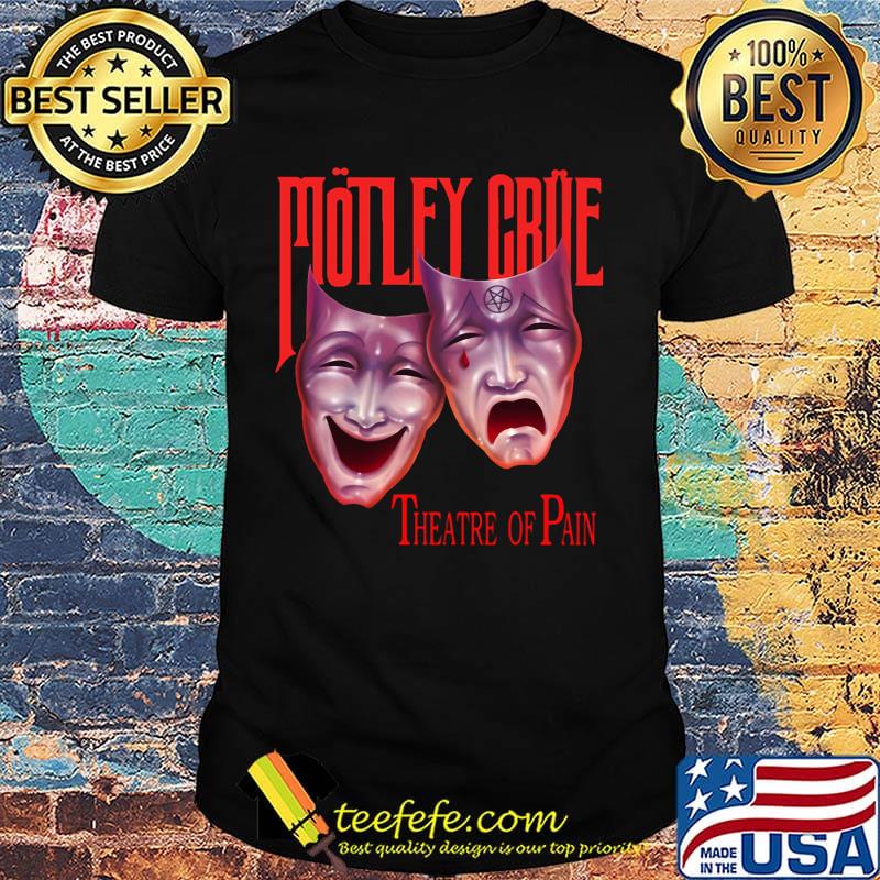 Motley crue band theatre of pain shirt Motley crue band theatre of pain shirt