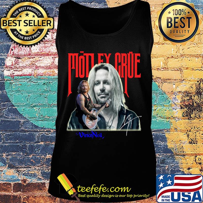 Motley crue band vince neil signature s Tank top Motley crue band vince neil signature s Tank top