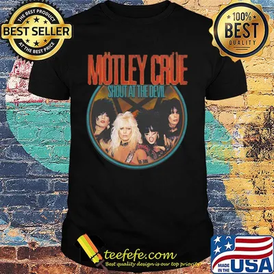 Motley crue shout at the devil shirt